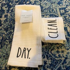 Rae Dunn kitchen towels